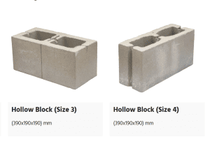 hollow-blocks-size